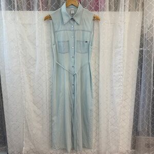 Skye Chambray Dress XS